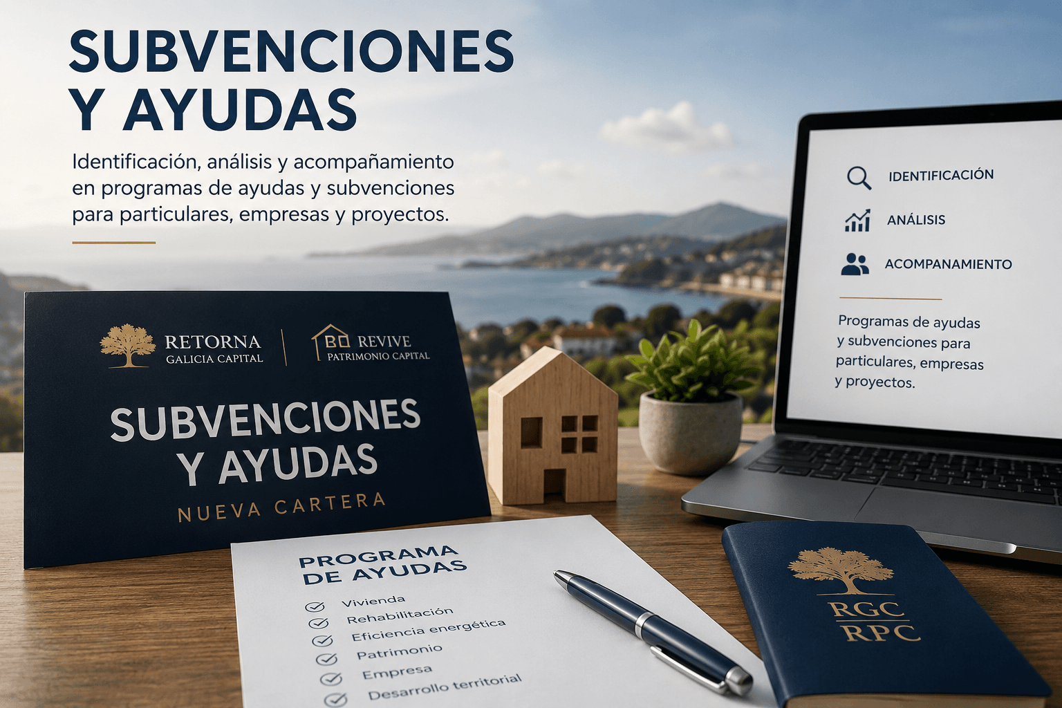 Retorna Galicia Capital y Revive Patrimonio Capital incorporan la cartera de Subvenciones y Ayudas