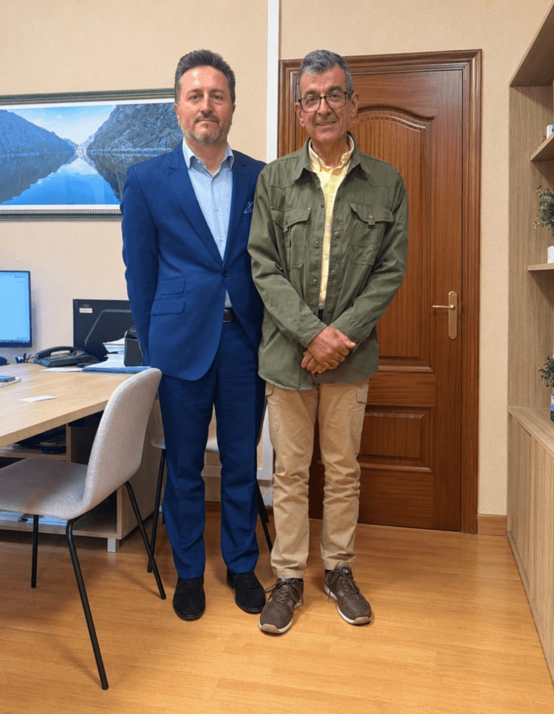 Primer encuentro institucional con el alcalde de Sober