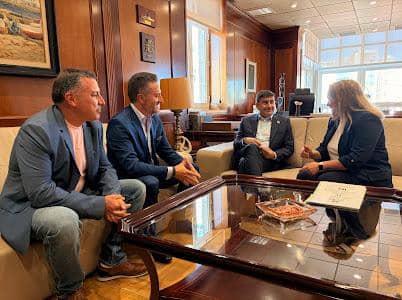 Encuentro institucional de Retorna Galicia Capital en la Delegación del Gobierno en Galicia