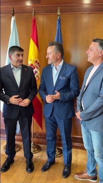 Audiencia de Retorna Galicia Capital con el Delegado del Gobierno en Galicia, Pedro Blanco