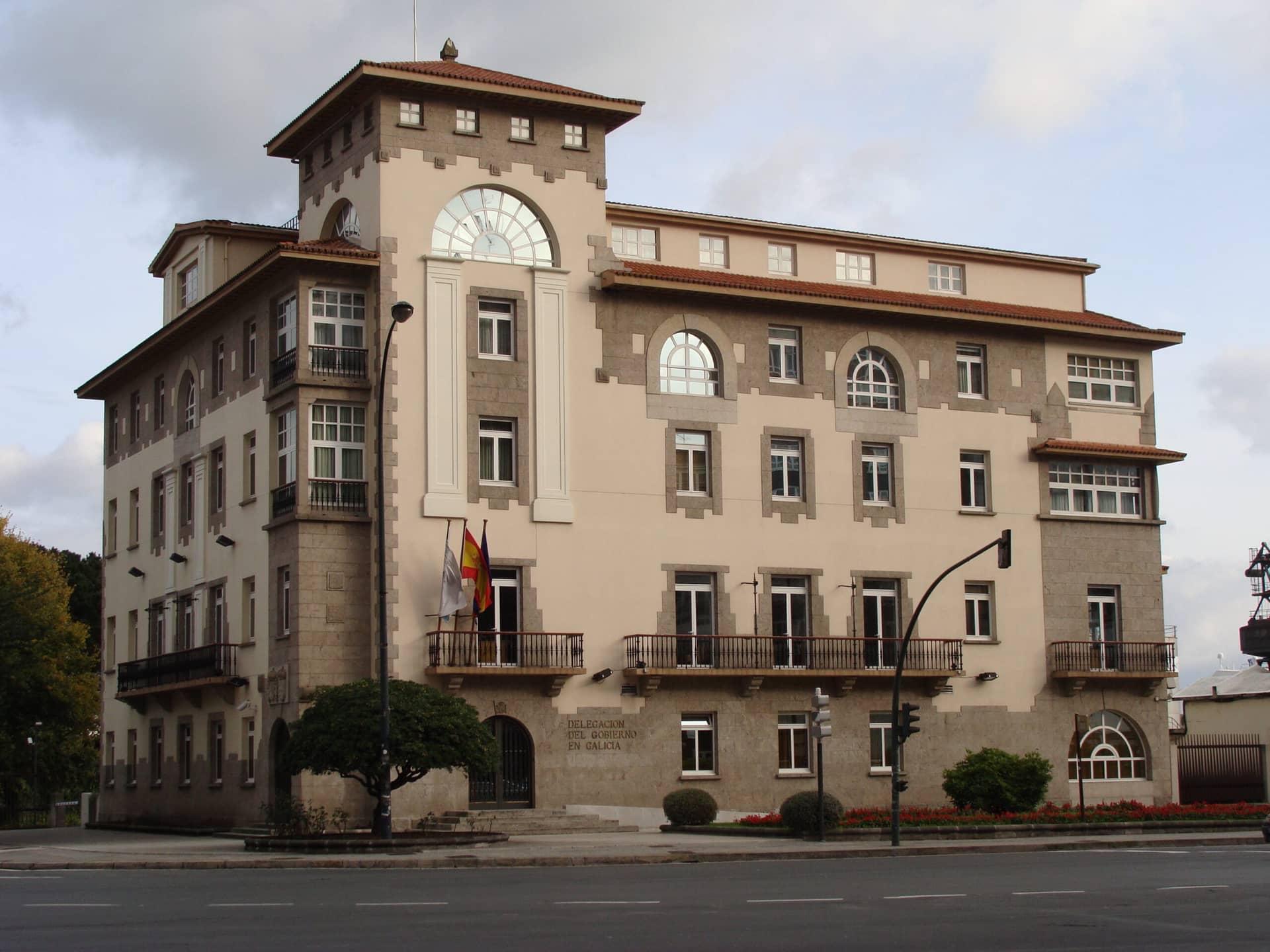 Sede de la Delegación del Gobierno en Galicia en A Coruña