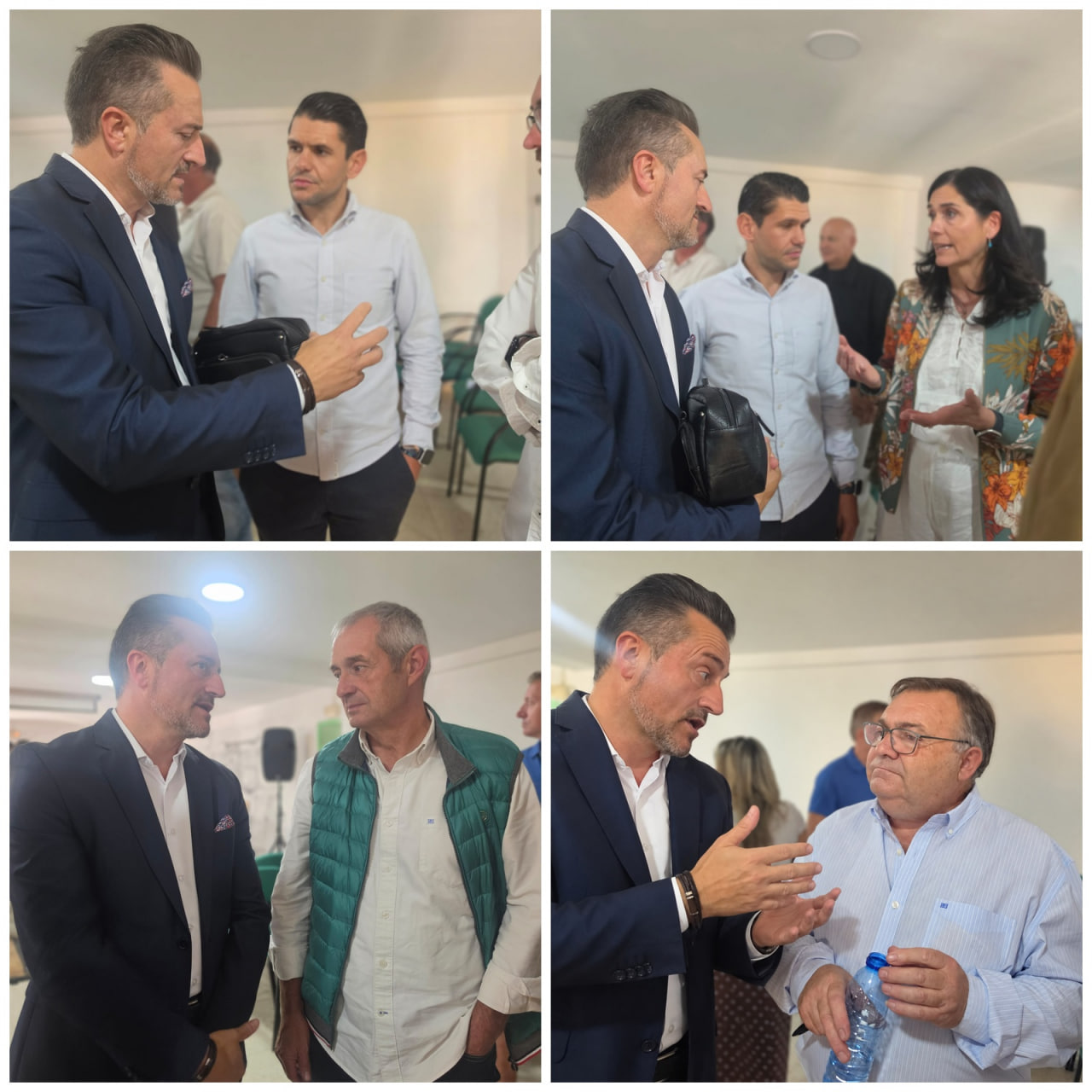 Contactos mantenidos por Retorna Galicia Capital durante la jornada de vivienda en Maceda