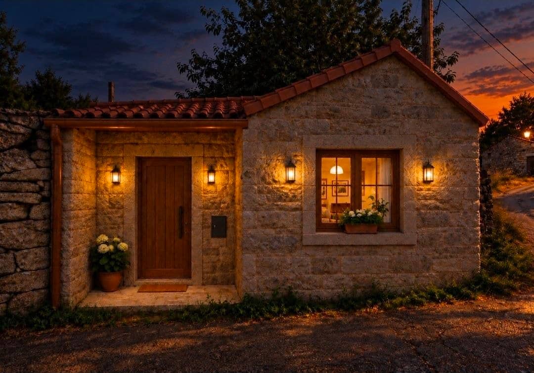 Propuesta rehabilitada nocturna Casa San Román SRM-004