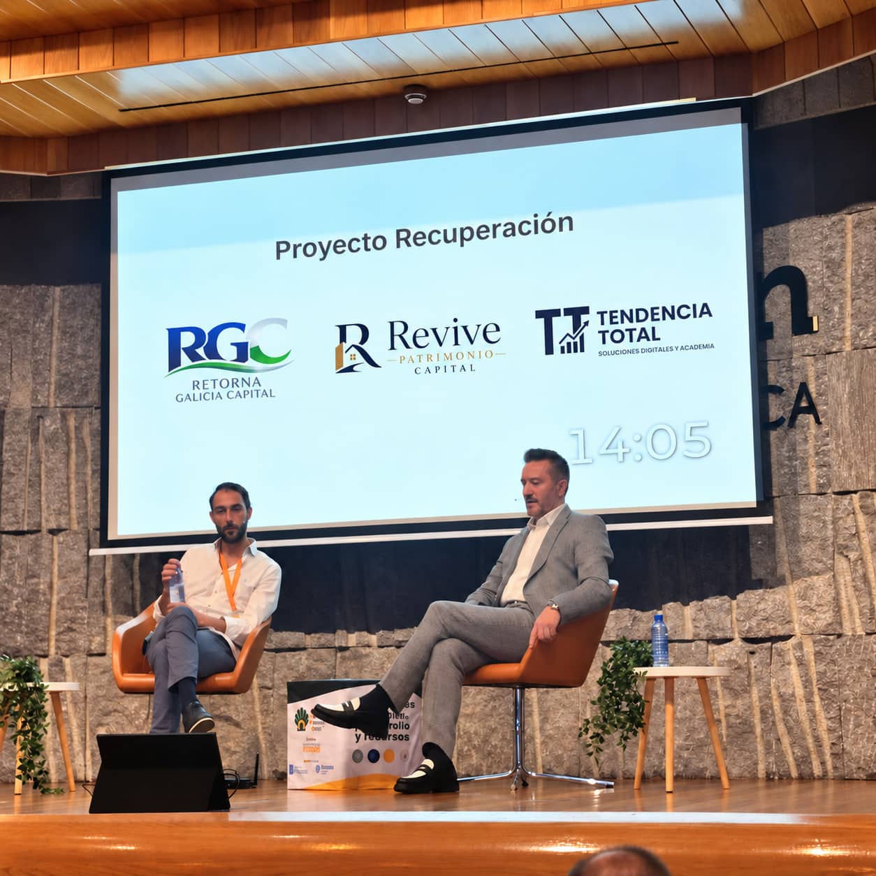 Juan Carlos Castro durante su participación como ponente en ProRural